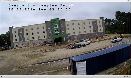 Hampton Inn Construction